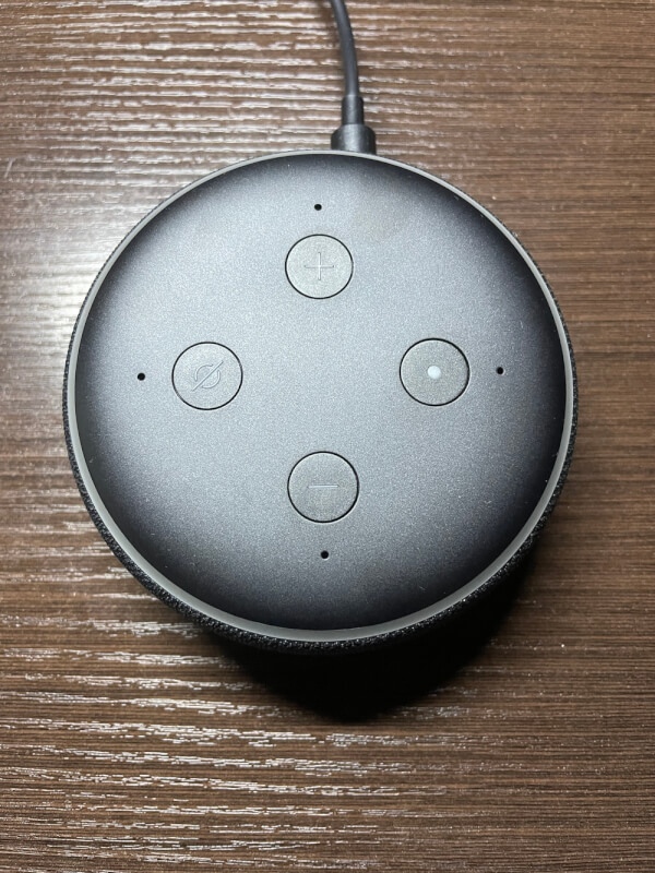 Echo Dotのボタン
